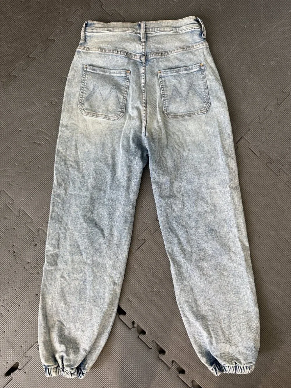 MOTHER THe Rapper Patch  - Springy Ankle Wash- Size 28 - Picture 11 of 12